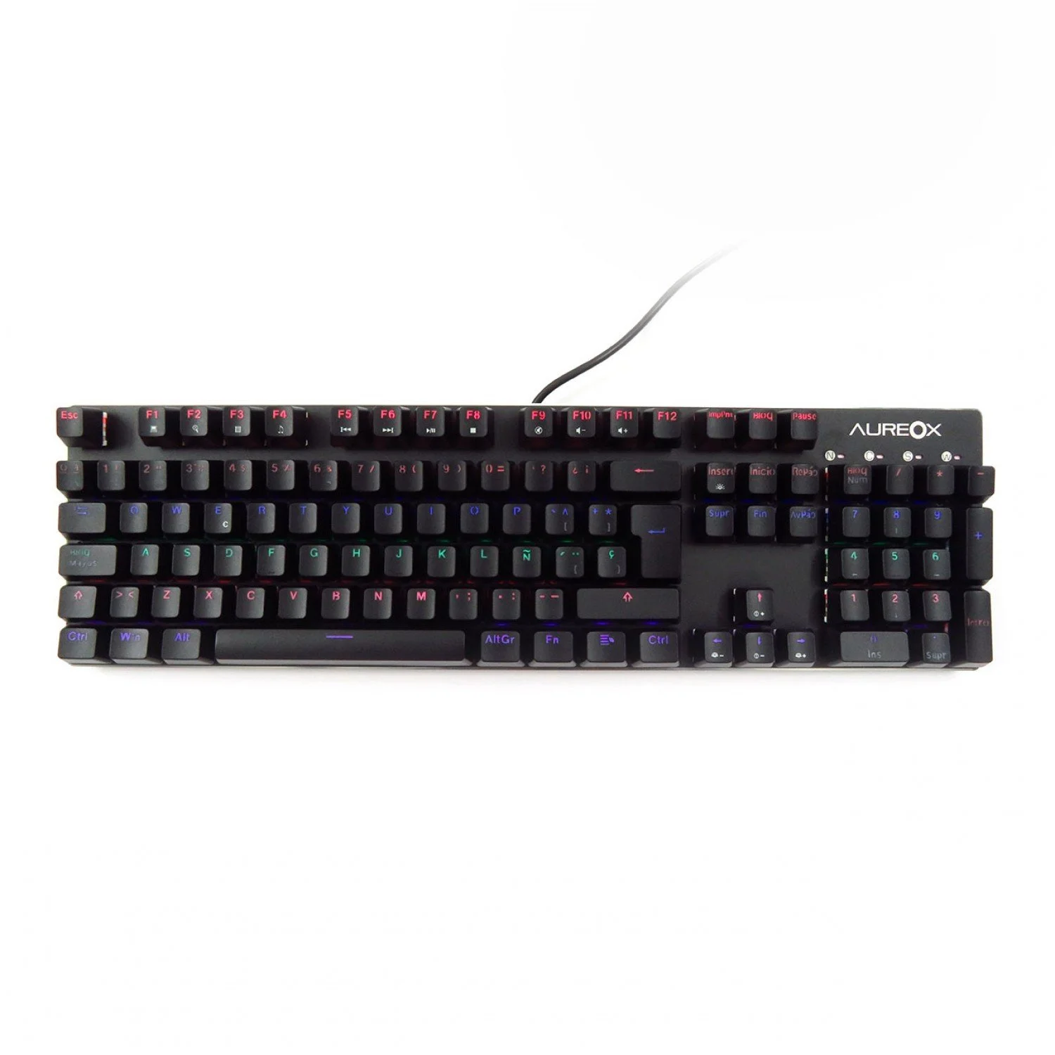 TECLADO GAMER MECÁNICO AUREOX UNRIVAILED GAMING GK600