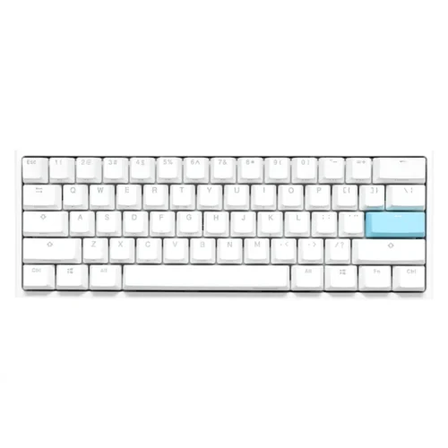 Teclado Gamer Mecánico Ducky One 2 Mini RGB White Kailh Box Brown Switch