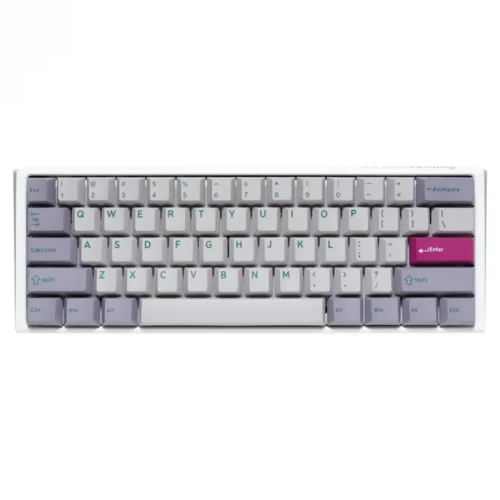Teclado Gamer Mecánico Ducky One 3 Mini Teclas Mist Cherry MX Red