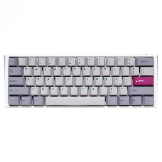 Teclado Gamer Mecánico Ducky One 3 Mini Teclas Mist Cherry MX Red