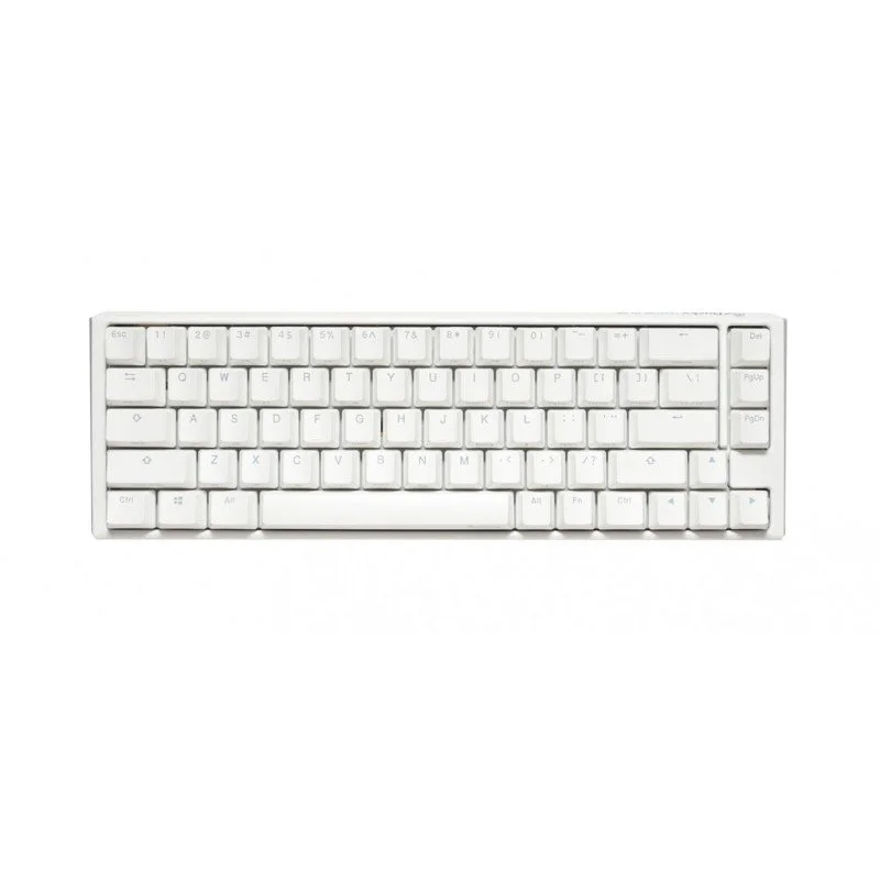 Teclado Gamer Mecánico Ducky One 3 SF White RGB Cherry MX Brown