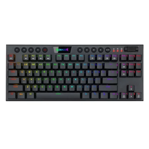 Teclado Gamer Redragon Horus TKL Wireless Red Switch