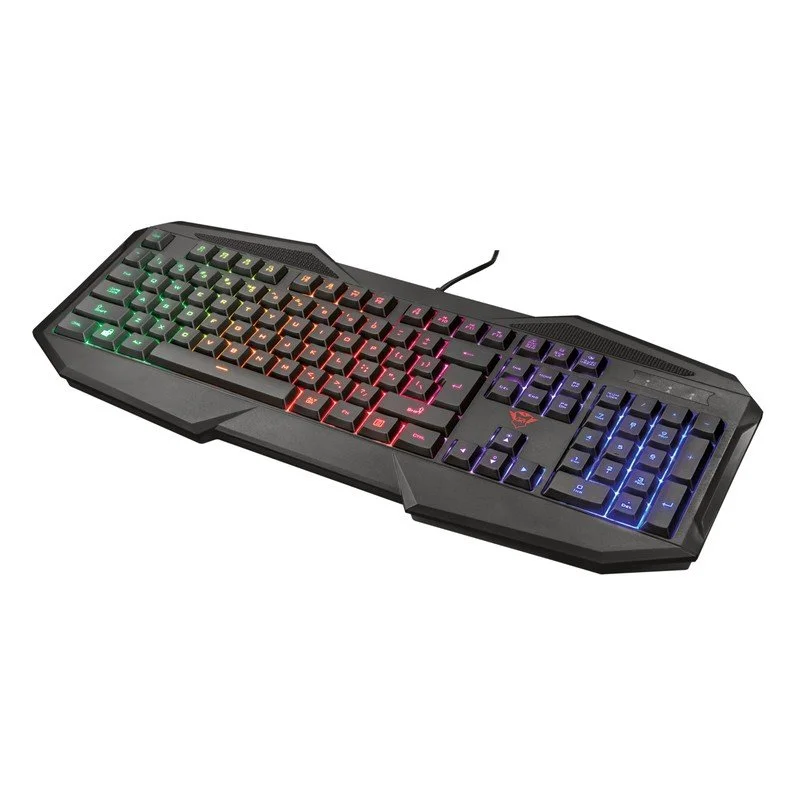 TECLADO GAMER TRUST AVONN GXT 830 RETROILUMINADO RGB