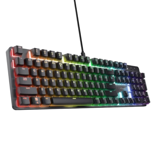 Teclado Gamer Trust Zora Mechanical US GXT 871