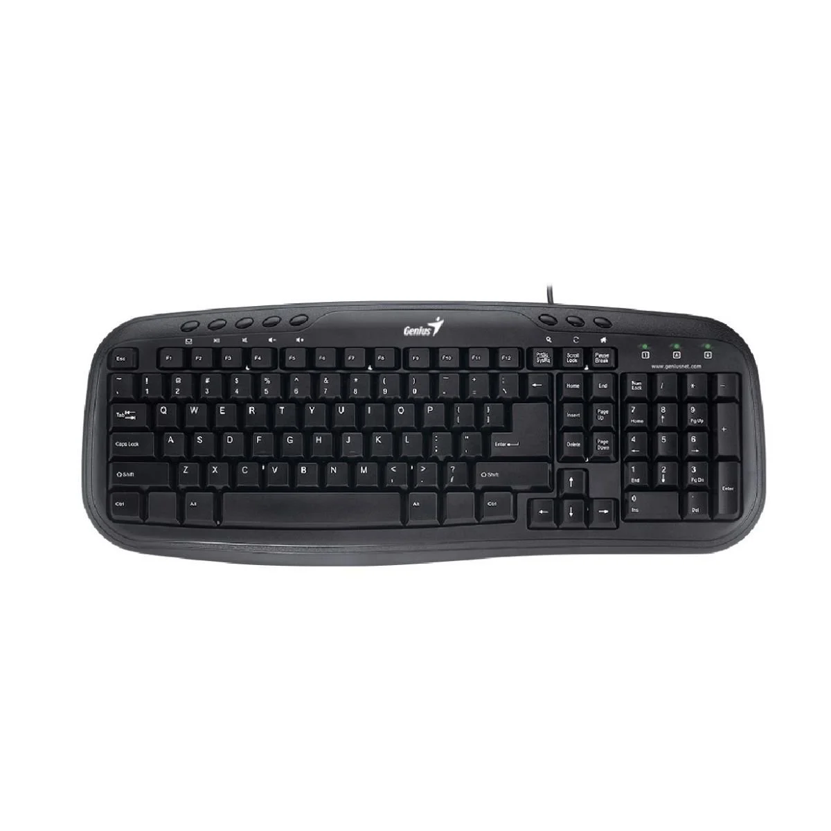 TECLADO GENIUS SLIMSTAR M200
