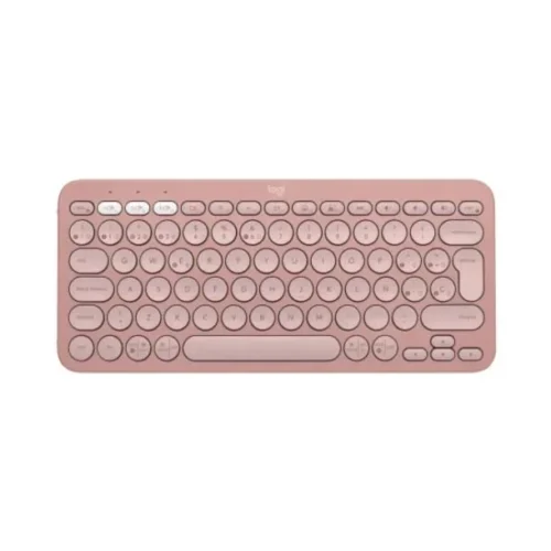 Teclado Logitech Bluetooth K380s Pebble Rose
