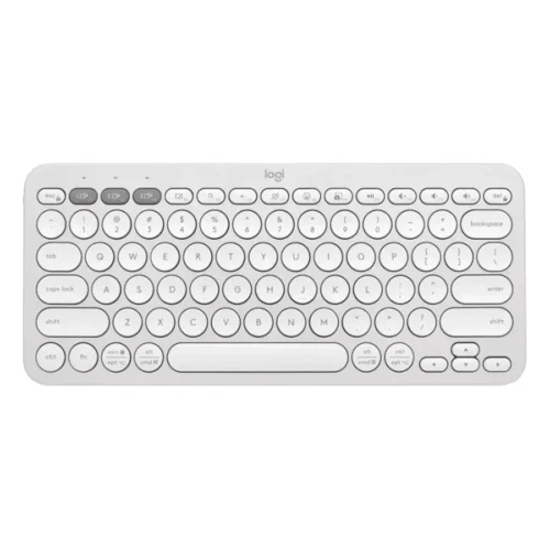 Teclado Logitech Bluetooth K380s Pebble White