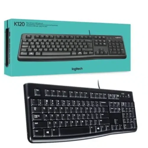 Teclado Logitech K120 Negro