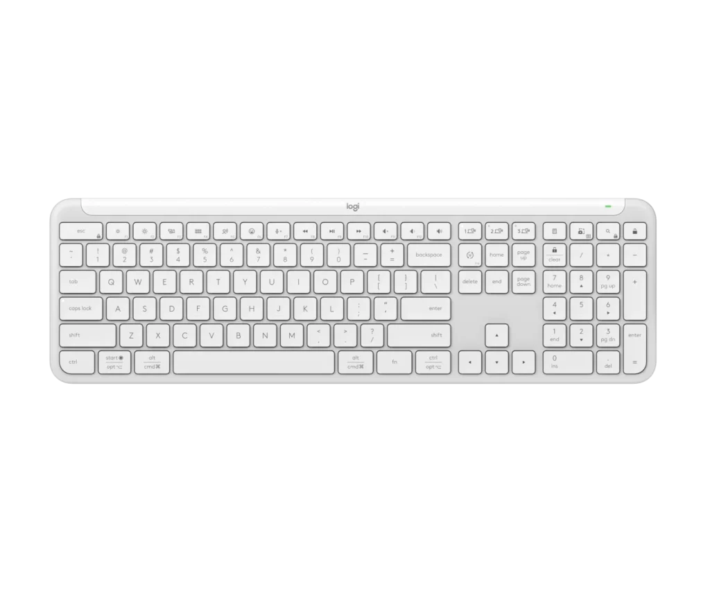 Teclado Logitech K950 Slim White