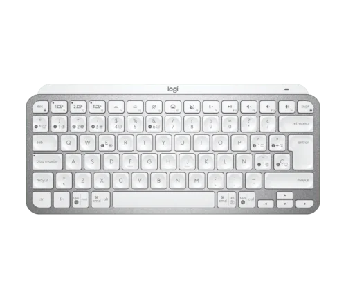 Teclado Logitech MX Keys Mini Gris Inalámbrico