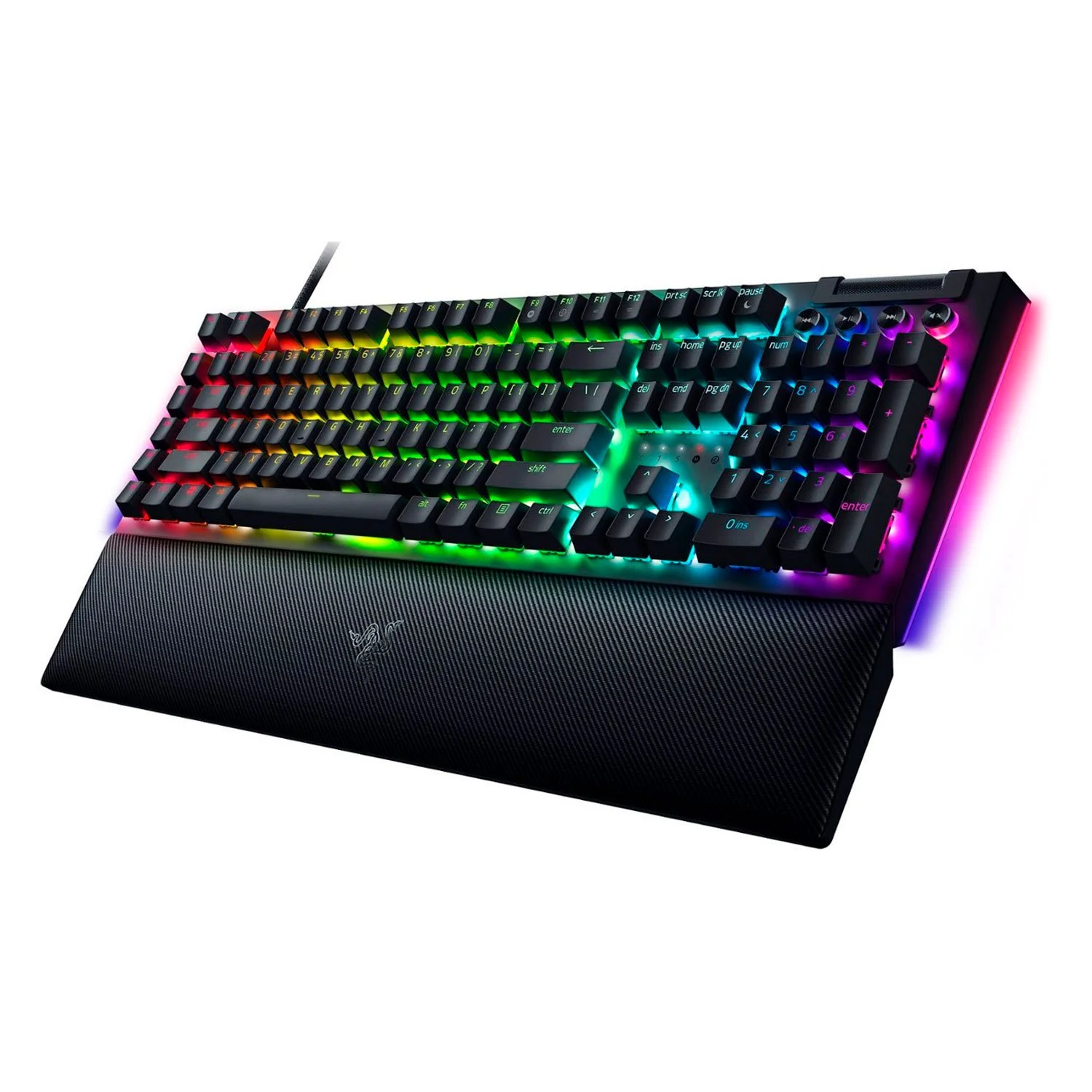 TECLADO RAZER BLACKWIDOW V4 MECHANICAL GREEN SWITCH US LAYOUT