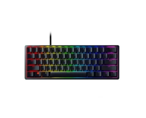 Teclado Razer Huntsman Mini 60% Optical Purple Switch Spanish Layout