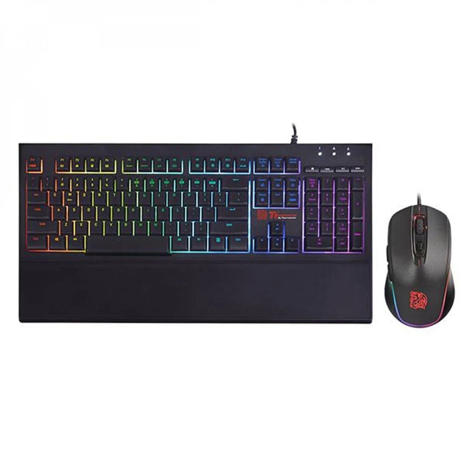 TECLADO Y MOUSE GAMER TT ESPORTS CHALLENGER ELITE RGB