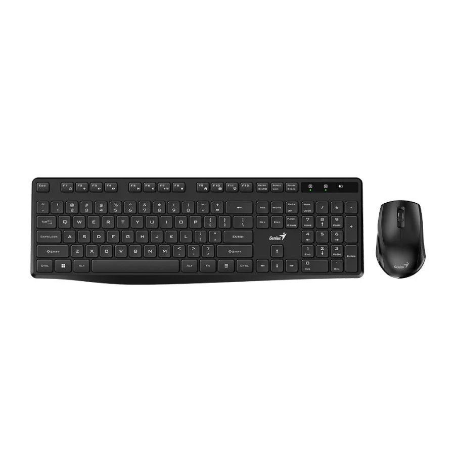 Teclado y Mouse Genius KM-8206s Wireless Black
