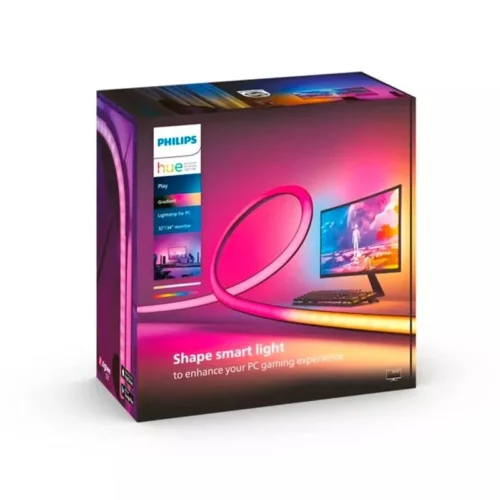 Tira Led Philips Hue Play Gradient para PC 32" 34"