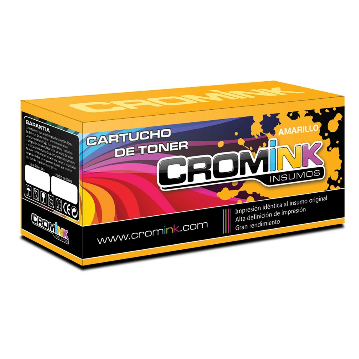 TONER ALTERNATIVO CROMINK HP CC532A AMARILLO