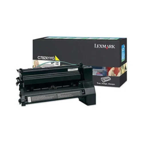 Toner Lexmark C782X1YG Amarillo