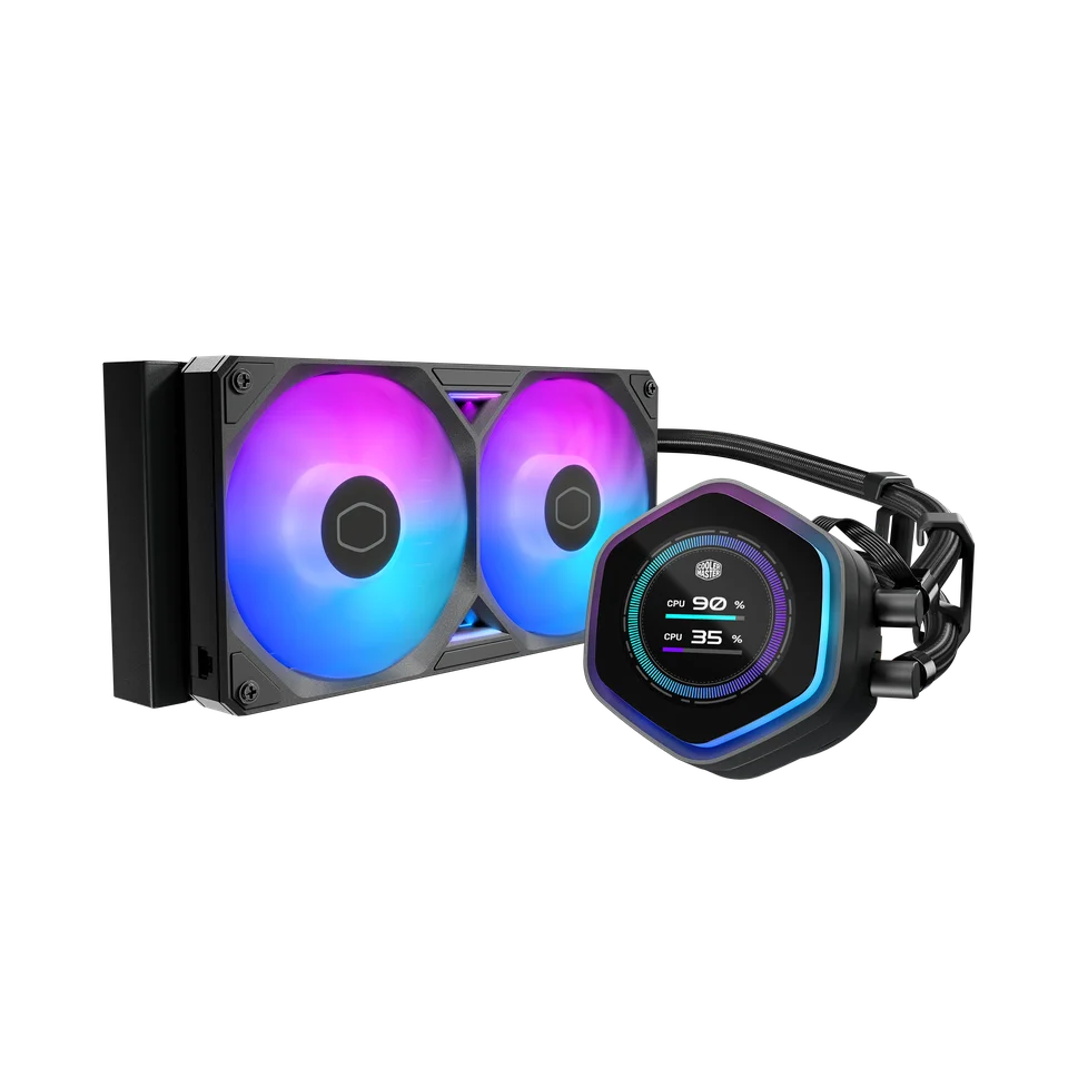 WATERCOOLING COOLER MASTER MASTERLIQUID 240 ATMOS II LCD ARGB
