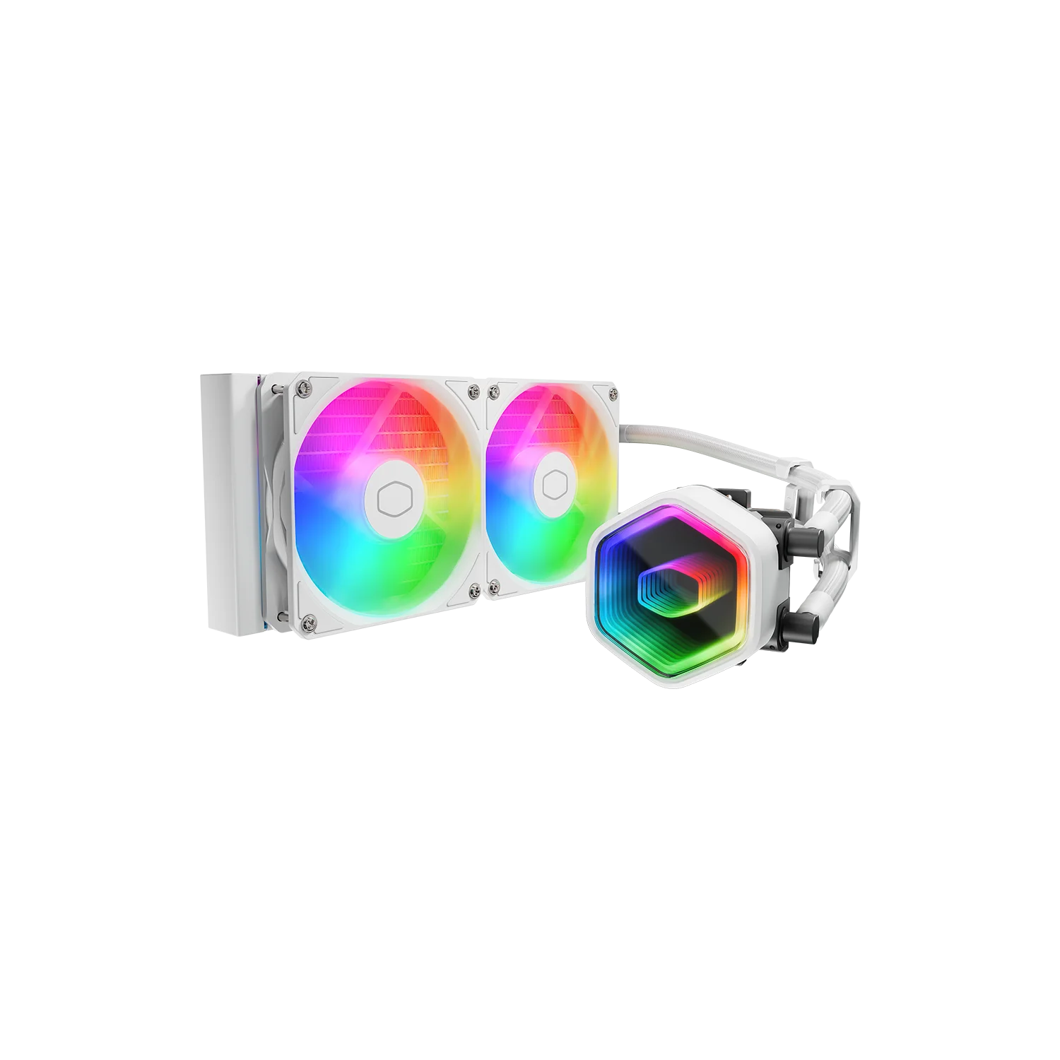 WATERCOOLING COOLER MASTER MASTERLIQUID 240L CORE II ARGB WHITE