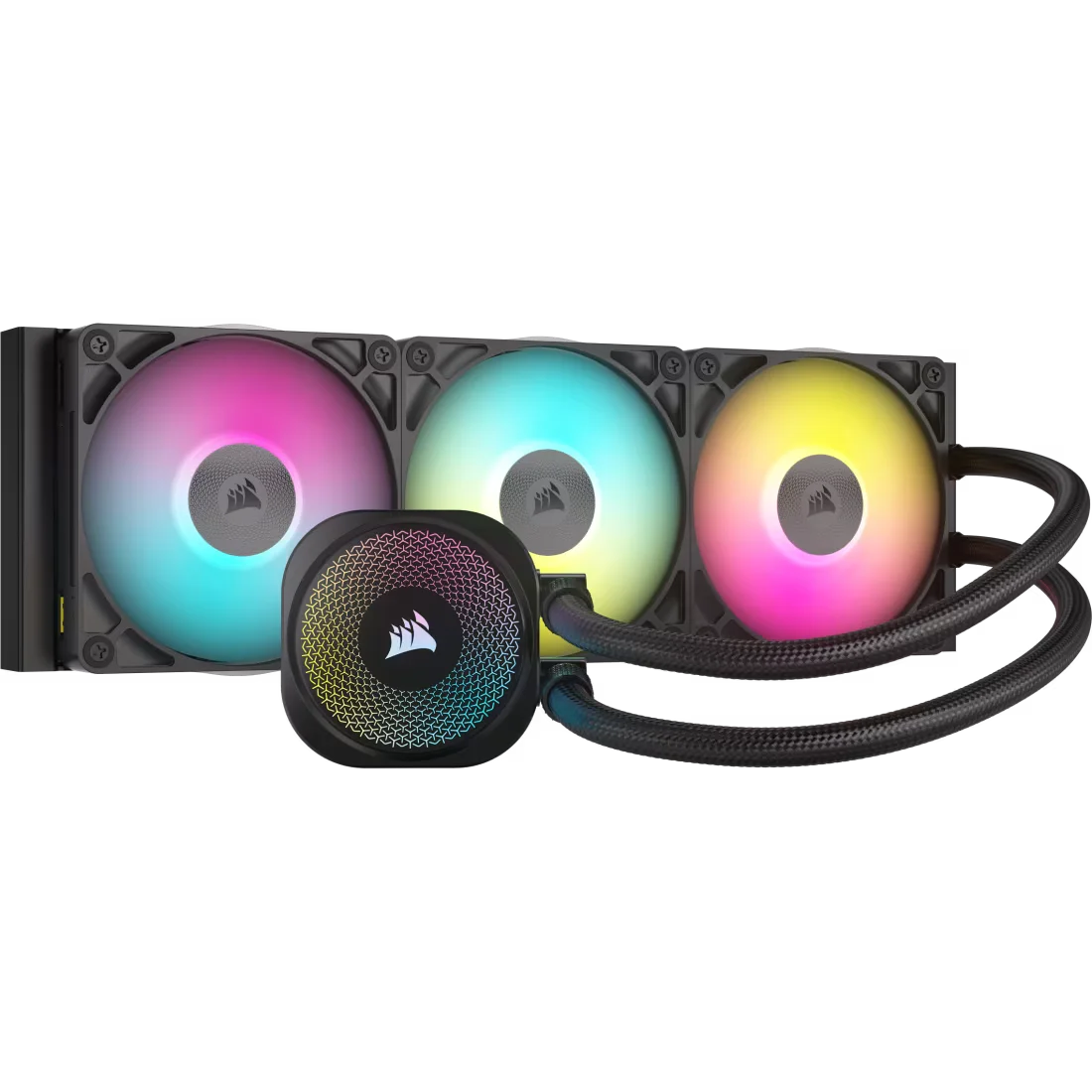WATERCOOLING CORSAIR ICUE LINK TITAN 360 RX RGB 3X CPU COOLER 360MM BLACK