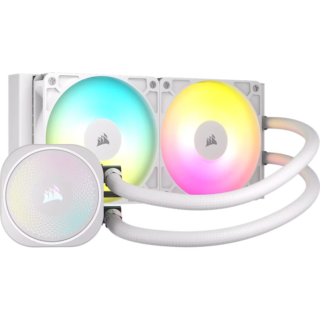 WATERCOOLING CORSAIR NAUTILUS 2X CPU COOLER 240MM RS ARGB WHITE
