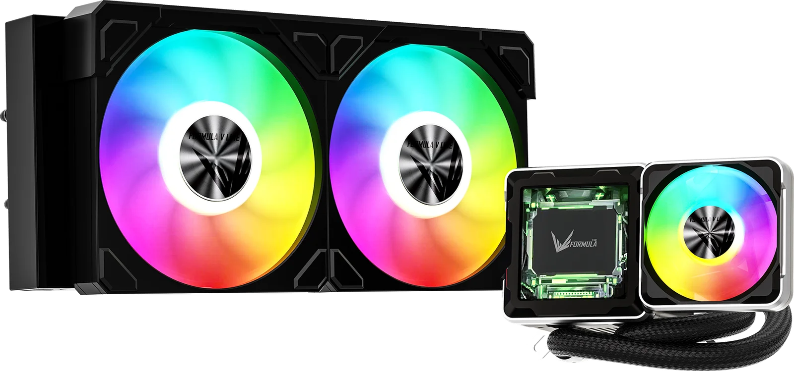 WATERCOOLING FORMULA V LINE CRYO WING DIGI 240 BLACK