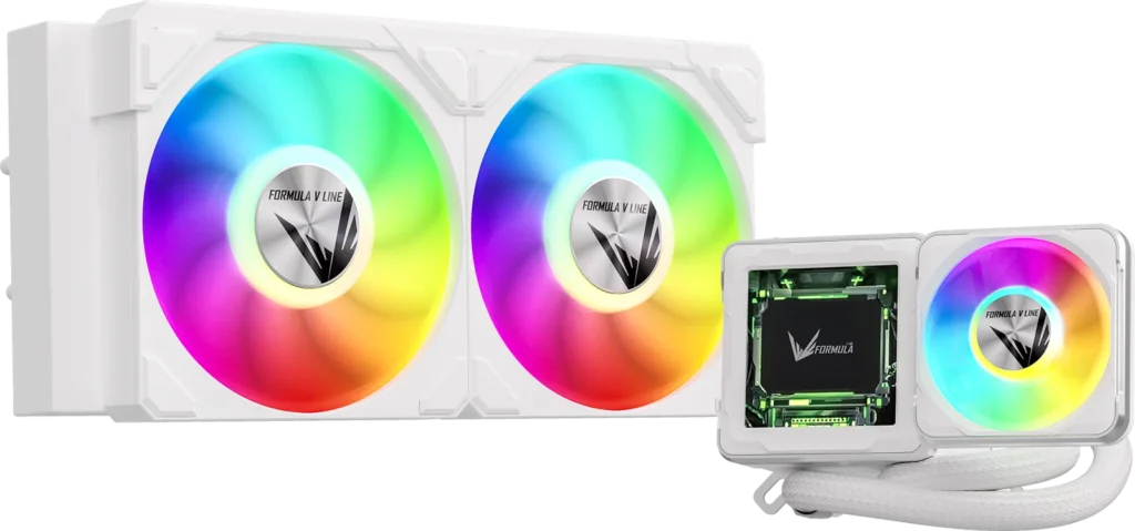 Watercooling Formula V Line Cryo Wing Digi 240 White