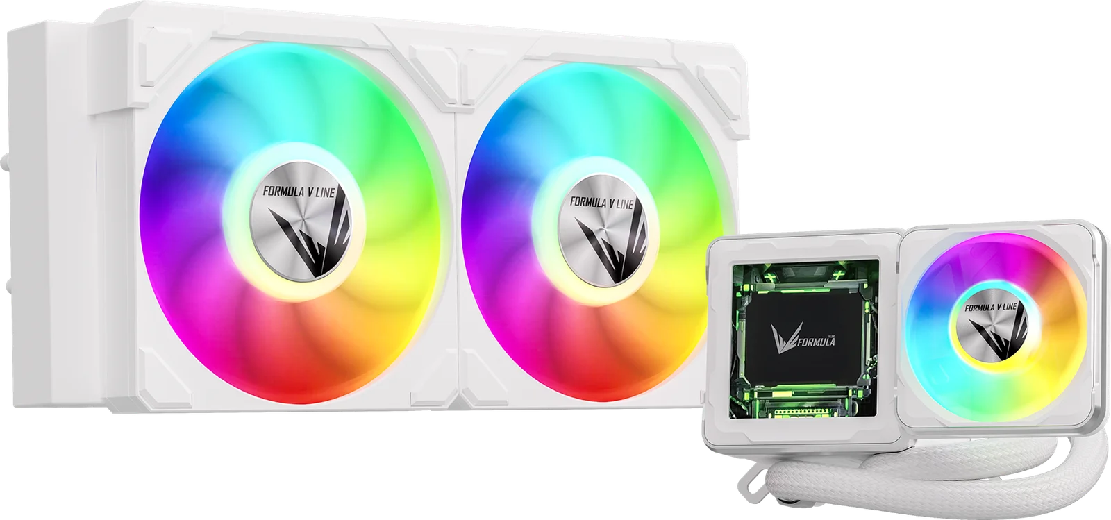 WATERCOOLING FORMULA V LINE CRYO WING DIGI 240 WHITE