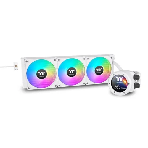 Watercooling Thermaltake TH360 V2 Ultra Ex AIO ARGB LCD Waterblock Snow Edition
