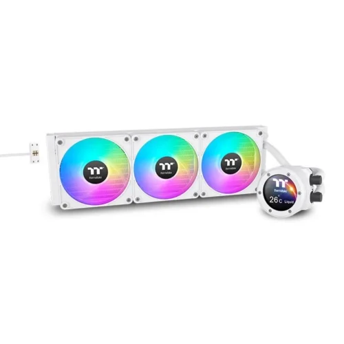 Watercooling Thermaltake TH420 V2 Ultra Ex AIO ARGB LCD Waterblock Snow Edition