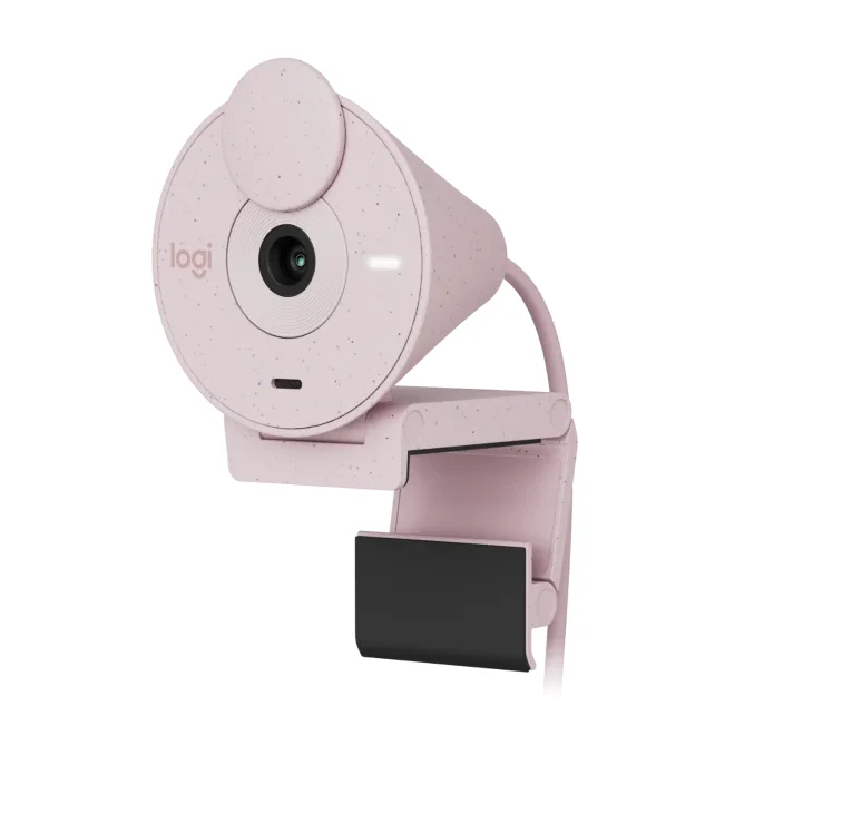 WEBCAM LOGITECH BRIO 300 ROSE FULL HD