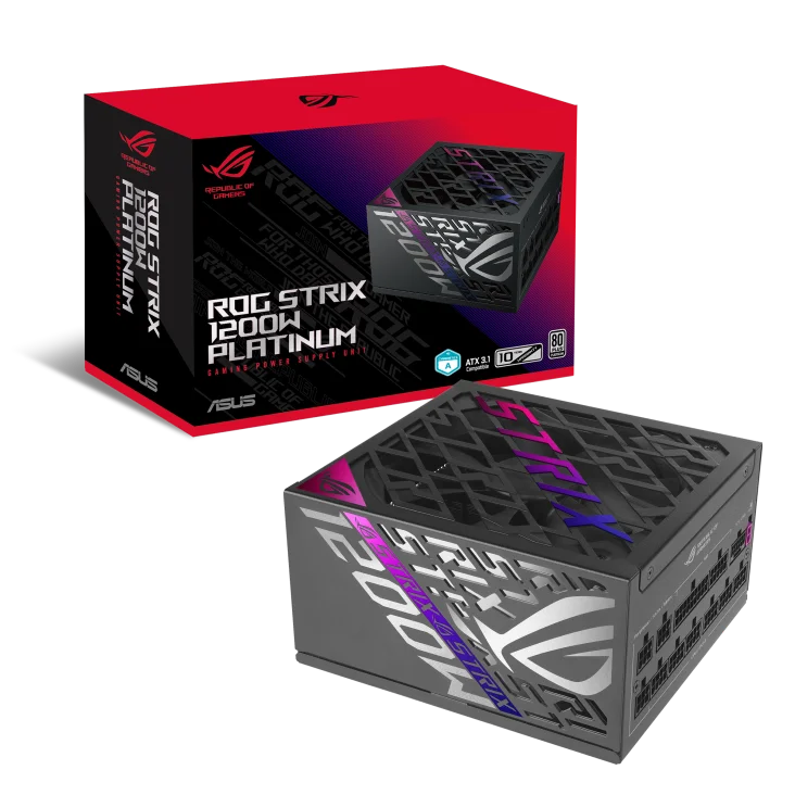 Fuente Asus 1200w ROG Strix 80 Plus Platinum Modular