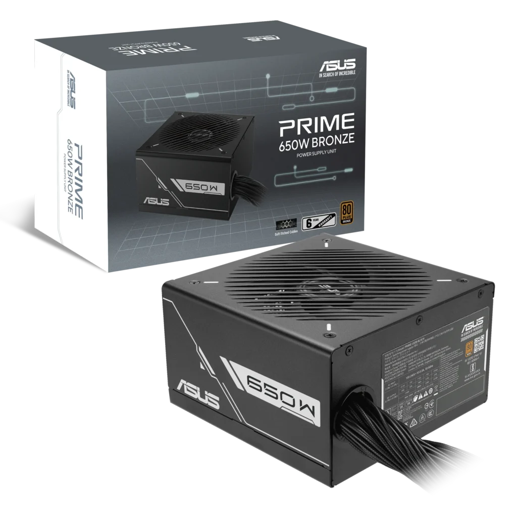 Fuente Asus Prime 650w 80 Plus Bronze