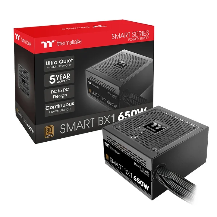 Fuente Thermaltake Smart BX1 D2D 650w 80 Plus Bronze
