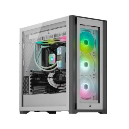 Gabinete Corsair iCUE 5000X RGB White