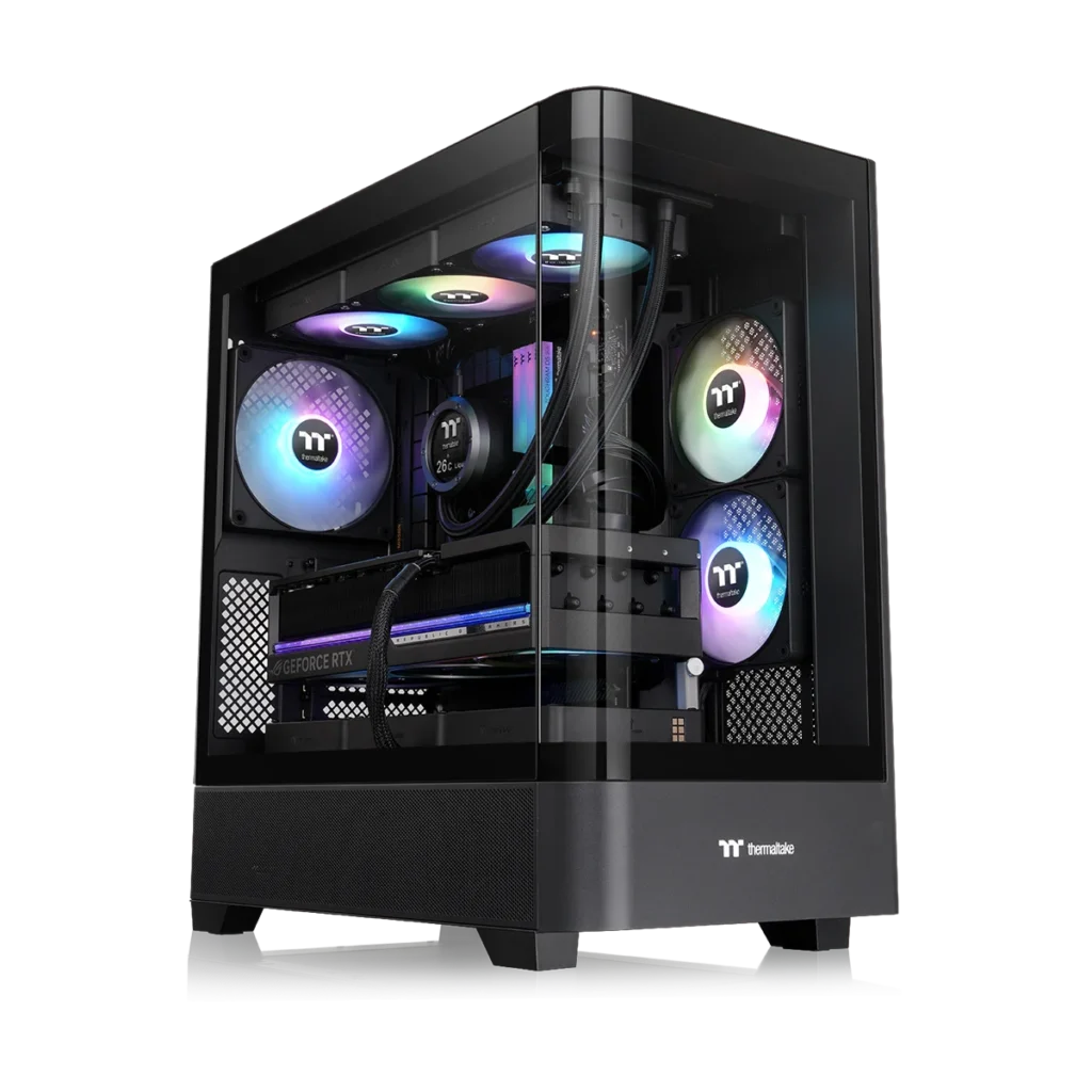 Gabinete Thermaltake View 290 TG Black 3 Fan ARGB