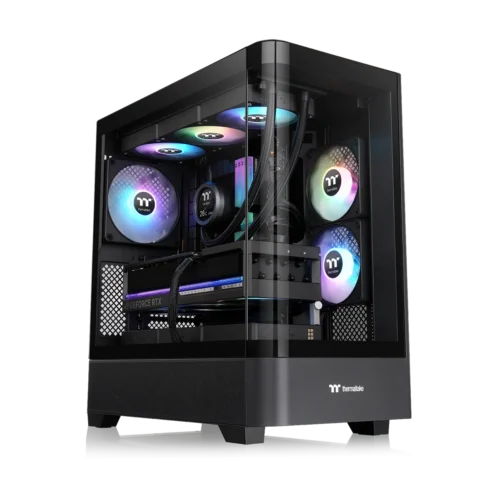 Gabinete Thermaltake View 290 TG Black 3 Fan ARGB