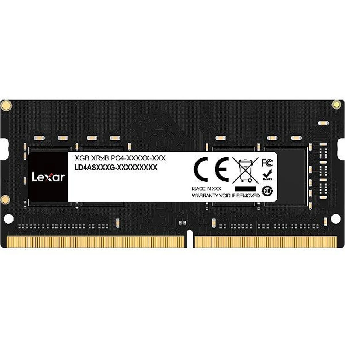 MEMORIA SODIMM LEXAR DDR4 16GB 3200MHZ