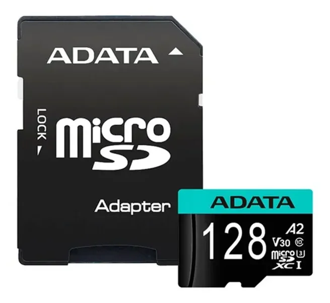 Micro SD Adata 128GB Clase 10 V30s