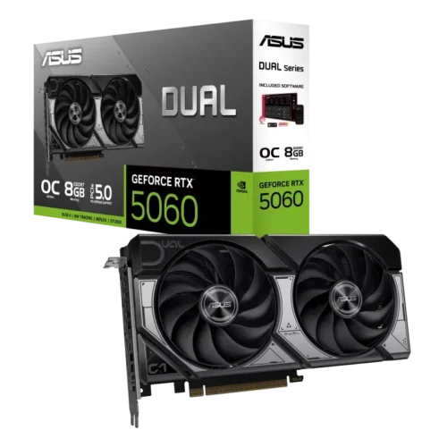 Placa de Video Asus GeForce RTX 5060 8GB GDDR7 Dual EVO OC