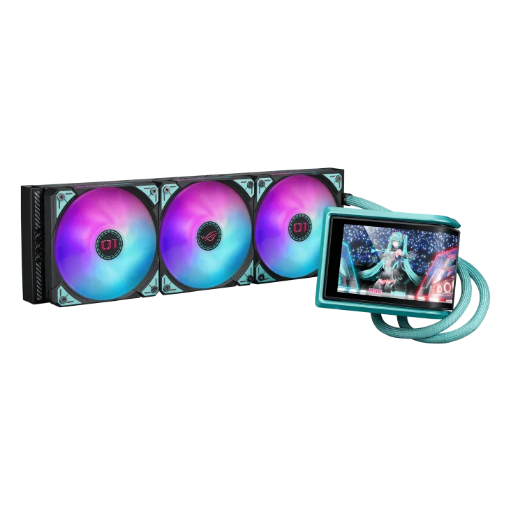 Watercooling Asus ROG Ryuo IV 360 ARGB Miku Edition