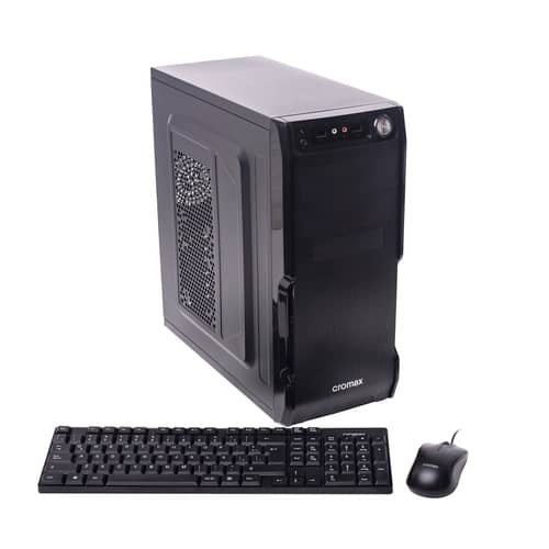 Kit Gabinete Cromax CM-2801 Fuente 600W Teclado Mouse