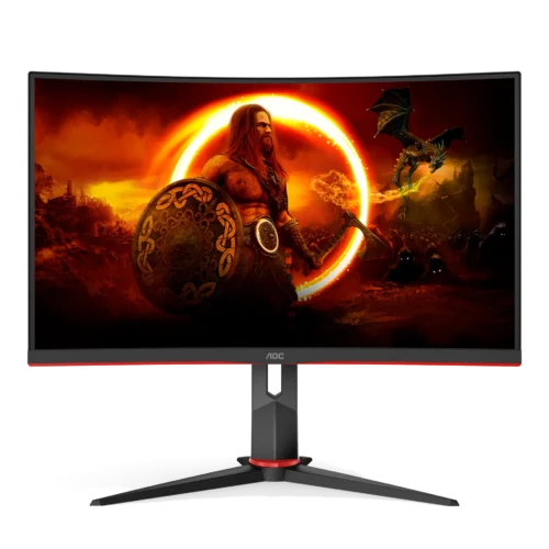 Monitor Gamer AOC 24 165Hz 1ms VA FHD Curvo C24G2