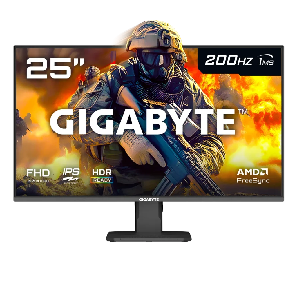 Monitor Gamer Gigabyte 25 200Hz 1ms IPS FHD GS25F2 SA