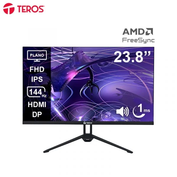 Monitor Gamer Teros 23.8 144Hz 1ms IPS FHD TE-2417S
