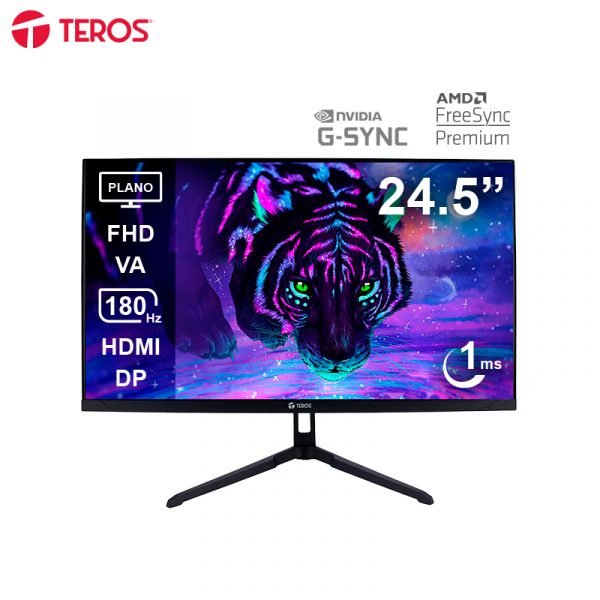 Monitor Gamer Teros 24.5 180Hz 1ms VA FHD TE-2475G