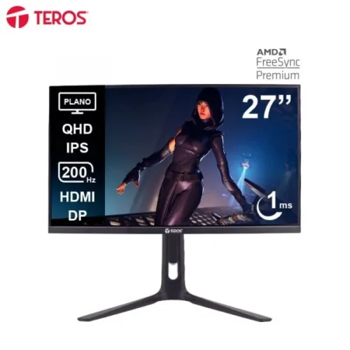 Monitor Gamer Teros 27 200Hz 1ms IPS QHD TE-2754G