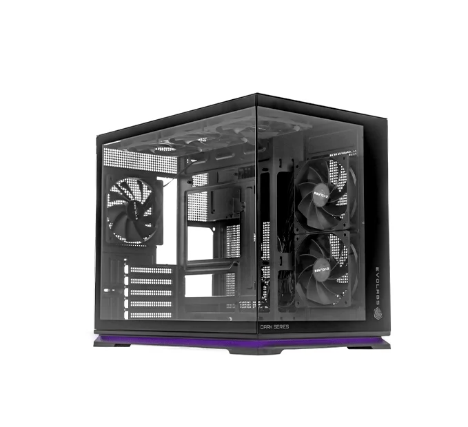 Gabinete Evolabs Luma Dark 6 Fan