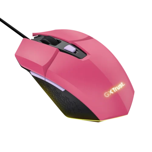 Mouse Gamer Trust Felox Pink GXT 109P