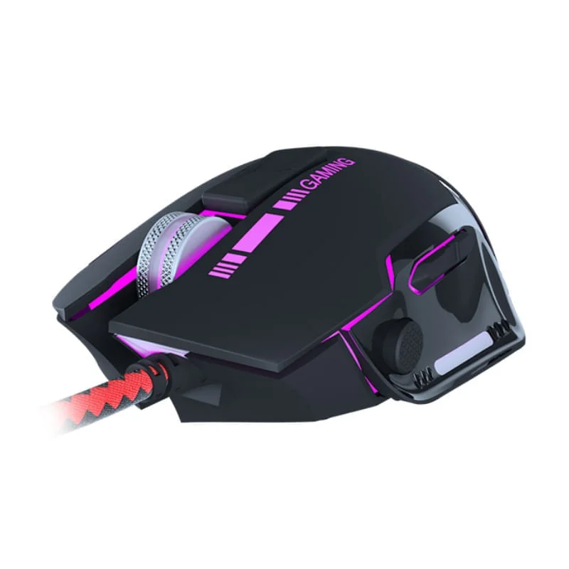 MOUSE GAMER XTECH OPTICO 3D COMBATIVE ILUMINADO USB 8 BOTONES